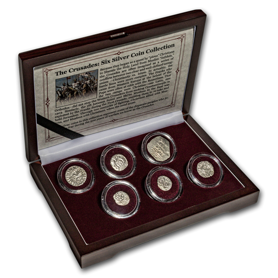 The Crusades: Silver 6-Coin Collection The Crusades: Silver 6-Coin Collection